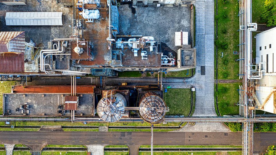 Critical industrial infrastructure facility used as a lead image for critical infrastructure protection.